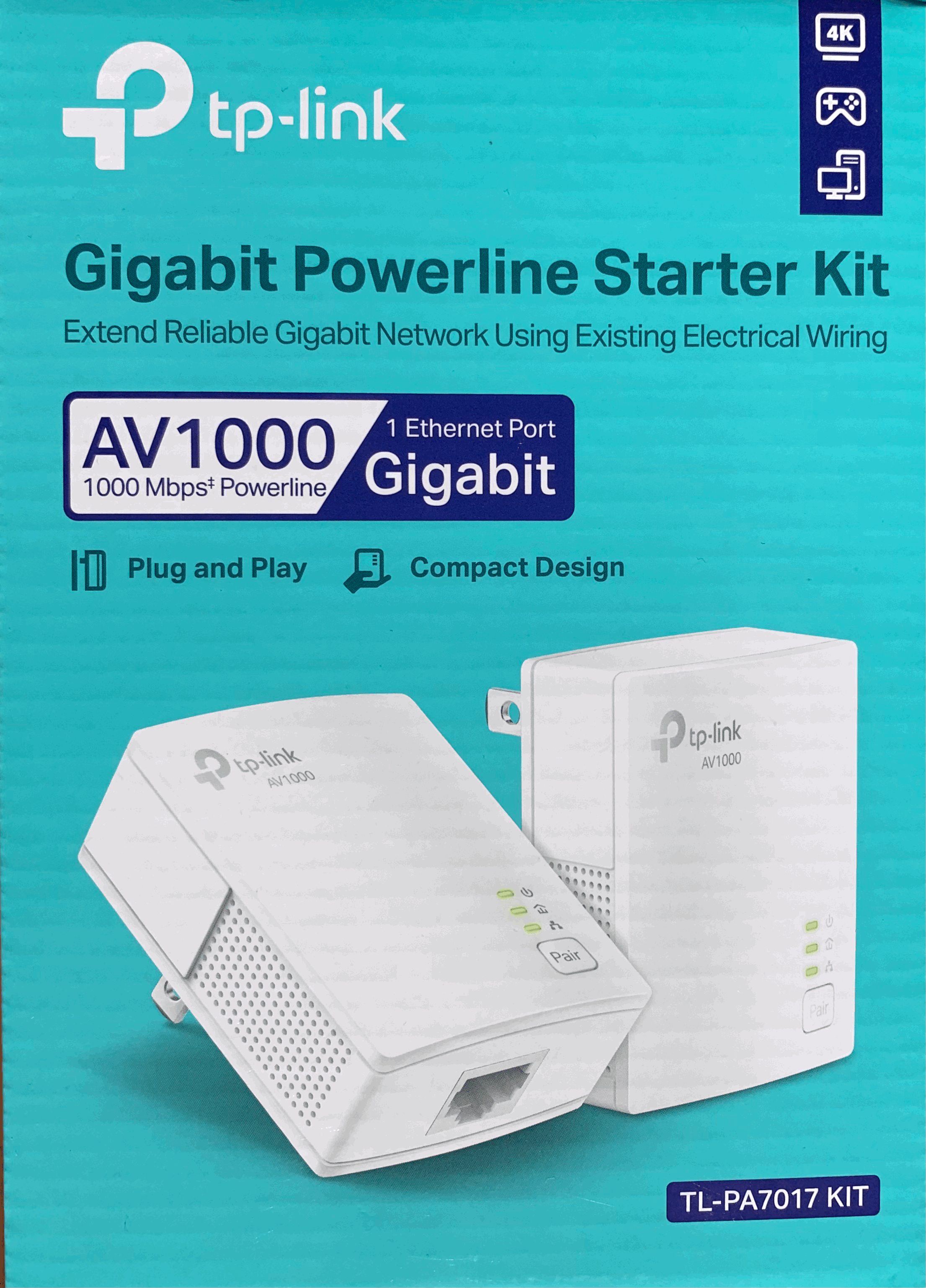 Review of the tp-link AV1000 Gigabit Powerline Starter Kit